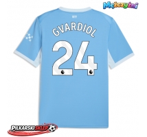 Manchester City Josko Gvardiol #24 Koszulka Podstawowa 2026-27 Krótki Rękaw
