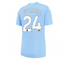 Manchester City Josko Gvardiol #24 Koszulka Podstawowa damskie 2023-24 Krótki Rękaw
