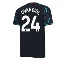 Manchester City Josko Gvardiol #24 Koszulka Trzecia 2023-24 Krótki Rękaw