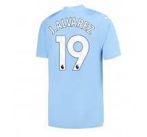 Manchester City Julian Alvarez #19 Koszulka Podstawowa 2023-24 Krótki Rękaw