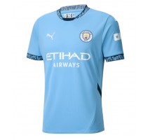Manchester City Koszulka Podstawowa 2024-25 Krótki Rękaw
