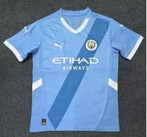 Manchester City Koszulka Podstawowa 2025-26 Krótki Rękaw