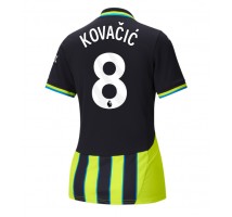 Manchester City Mateo Kovacic #8 Koszulka Wyjazdowa damskie 2024-25 Krótki Rękaw
