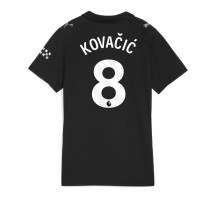Manchester City Mateo Kovacic #8 Koszulka Wyjazdowa damskie 2025-26 Krótki Rękaw