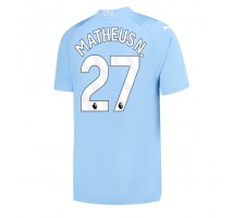 Manchester City Matheus Nunes #27 Koszulka Podstawowa 2023-24 Krótki Rękaw