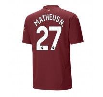 Manchester City Matheus Nunes #27 Koszulka Trzecia 2024-25 Krótki Rękaw