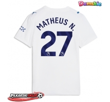 Manchester City Matheus Nunes #27 Koszulka Trzecia damskie 2026-27 Krótki Rękaw