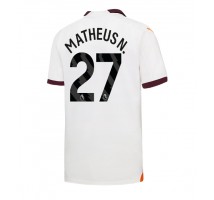 Manchester City Matheus Nunes #27 Koszulka Wyjazdowa 2023-24 Krótki Rękaw