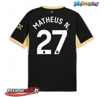 Manchester City Matheus Nunes #27 Koszulka Wyjazdowa 2026-27 Krótki Rękaw