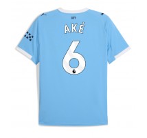 Manchester City Nathan Ake #6 Koszulka Podstawowa 2025-26 Krótki Rękaw