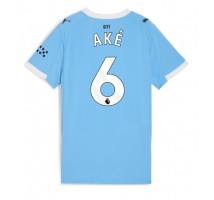 Manchester City Nathan Ake #6 Koszulka Podstawowa damskie 2025-26 Krótki Rękaw