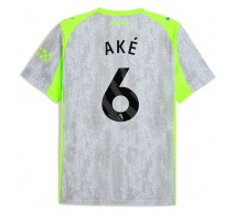 Manchester City Nathan Ake #6 Koszulka Trzecia 2025-26 Krótki Rękaw