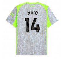 Manchester City Nico Gonzalez #14 Koszulka Trzecia 2025-26 Krótki Rękaw