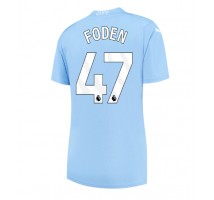 Manchester City Phil Foden #47 Koszulka Podstawowa damskie 2023-24 Krótki Rękaw