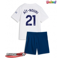Manchester City Rayan Ait-Nouri #21 Koszulka Trzecia dzieci 2026-27 Krótki Rękaw (+ krótkie spodenki)