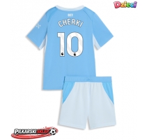 Manchester City Rayan Cherki #10 Koszulka Podstawowa dzieci 2026-27 Krótki Rękaw (+ krótkie spodenki)