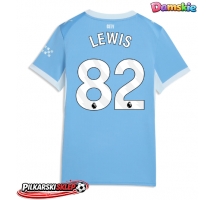 Manchester City Rico Lewis #82 Koszulka Podstawowa damskie 2026-27 Krótki Rękaw