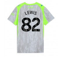 Manchester City Rico Lewis #82 Koszulka Trzecia damskie 2025-26 Krótki Rękaw