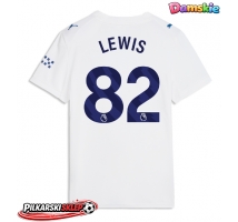 Manchester City Rico Lewis #82 Koszulka Trzecia damskie 2026-27 Krótki Rękaw