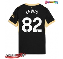 Manchester City Rico Lewis #82 Koszulka Wyjazdowa damskie 2026-27 Krótki Rękaw