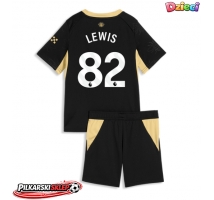 Manchester City Rico Lewis #82 Koszulka Wyjazdowa dzieci 2026-27 Krótki Rękaw (+ krótkie spodenki)