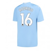 Manchester City Rodri Hernandez #16 Koszulka Podstawowa 2023-24 Krótki Rękaw