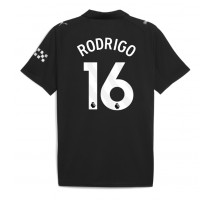 Manchester City Rodri Hernandez #16 Koszulka Wyjazdowa 2025-26 Krótki Rękaw