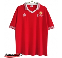 Manchester United 1977 Koszulka Retro Podstawowa Krótki Rękaw