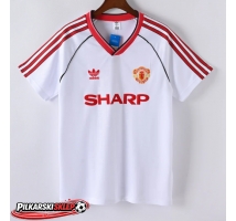 Manchester United 1988-1990 Koszulka Retro Wyjazdowa Krótki Rękaw