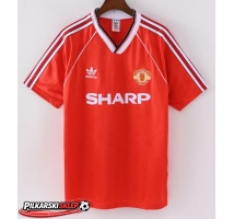 Manchester United 1989-1990 Koszulka Retro Podstawowa Krótki Rękaw