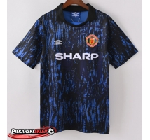 Manchester United 1992-1993 Koszulka Retro Wyjazdowa Krótki Rękaw