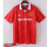 Manchester United 1993-1994 Koszulka Retro Podstawowa Krótki Rękaw