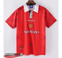 Manchester United 1996-1997 Koszulka Retro Podstawowa Krótki Rękaw