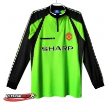 Manchester United 1998-1999 Bramkarskie Retro Shirt Men Długi Rękaw