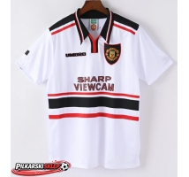 Manchester United 1998-1999 Koszulka Retro Wyjazdowa Krótki Rękaw