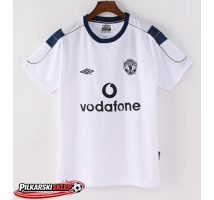 Manchester United 2000-2001 Koszulka Retro Wyjazdowa Krótki Rękaw