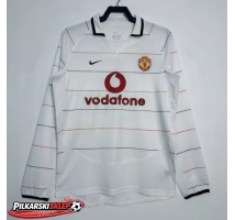 Manchester United 2003-2004 Koszulka Retro Trzecia Długi Rękaw