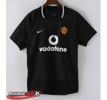 Manchester United 2003-2004 Koszulka Retro Wyjazdowa Krótki Rękaw