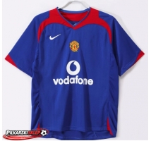 Manchester United 2005-2006 Koszulka Retro Wyjazdowa Krótki Rękaw