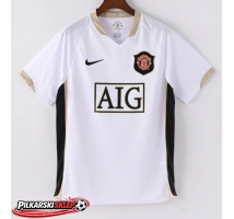 Manchester United 2006-2007 Koszulka Retro Wyjazdowa Krótki Rękaw