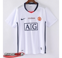 Manchester United 2008-2009 Koszulka Retro Wyjazdowa Krótki Rękaw