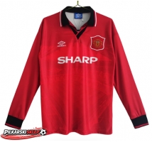Manchester United 2014-2015 Koszulka Retro Podstawowa Długi Rękaw