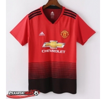 Manchester United 2018-2019 Koszulka Retro Podstawowa Krótki Rękaw
