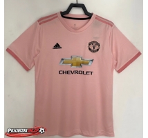 Manchester United 2018-2019 Koszulka Retro Wyjazdowa Krótki Rękaw