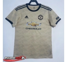 Manchester United 2019-2020 Koszulka Retro Wyjazdowa Krótki Rękaw