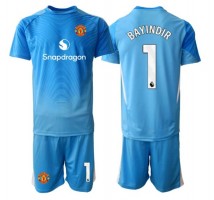 Manchester United Altay Bayindir #1 Bramkarskie Koszulka Podstawowa dzieci 2025-26 Krótki Rękaw (+ krótkie spodenki)