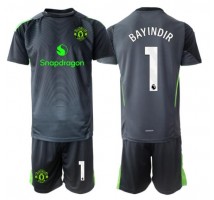 Manchester United Altay Bayindir #1 Bramkarskie Koszulka Wyjazdowa dzieci 2025-26 Krótki Rękaw (+ krótkie spodenki)