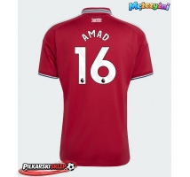Manchester United Amad Diallo #16 Koszulka Podstawowa 2026-27 Krótki Rękaw