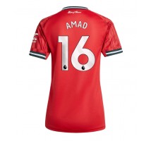 Manchester United Amad Diallo #16 Koszulka Podstawowa damskie 2025-26 Krótki Rękaw