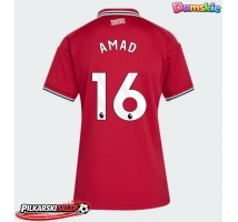 Manchester United Amad Diallo #16 Koszulka Podstawowa damskie 2026-27 Krótki Rękaw